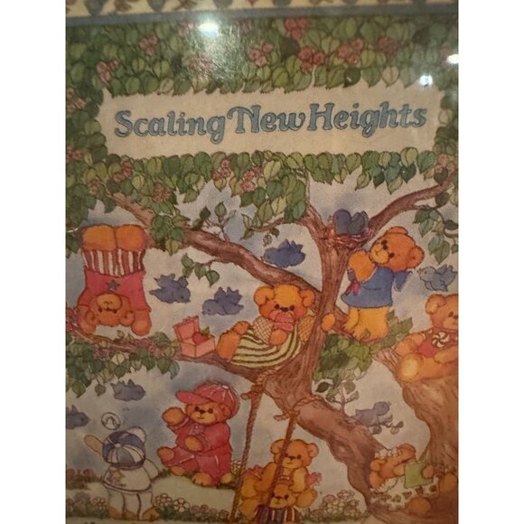 🐻 Vintage 1985 C.R. Gibson "Scaling New Heights" Growth Chart - Picture 15 of 15